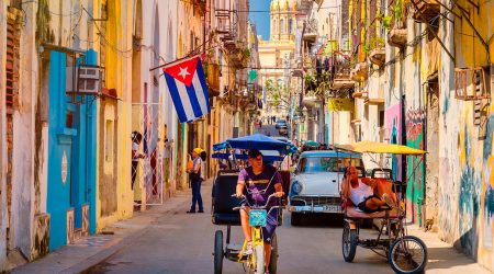 Calle en Cuba